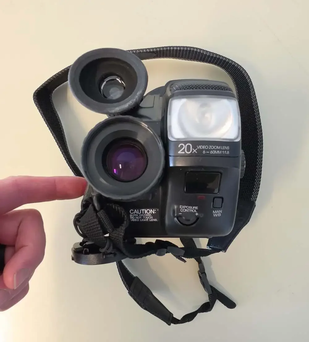 RCA Model CC190 VHS Camcorder Bundle with Case and Accessories NOT TESTED!